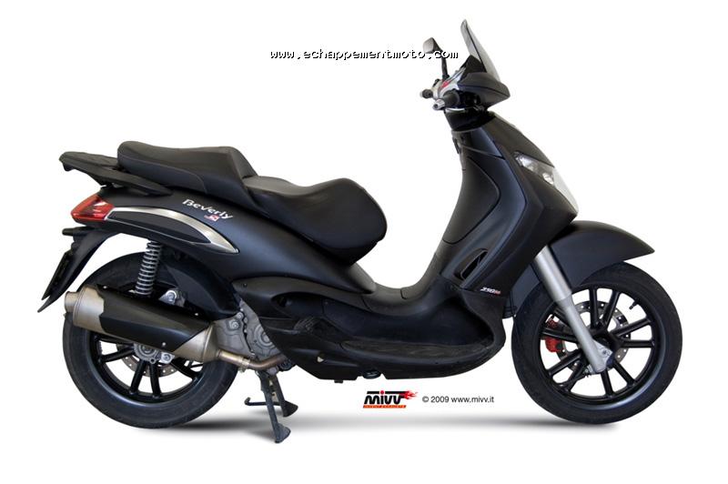 ECHAPPEMENT MAXI SCOOTER MIVV CITY RUN PIAGGIO BERVERLY 250 2006-2007 C.PG.001.B_a ECHAPPEMENT MAXI SCOOTER MIVV CITY RUN PIAGGIO BERVERLY 250 2006-2007 C.PG.001.B_a